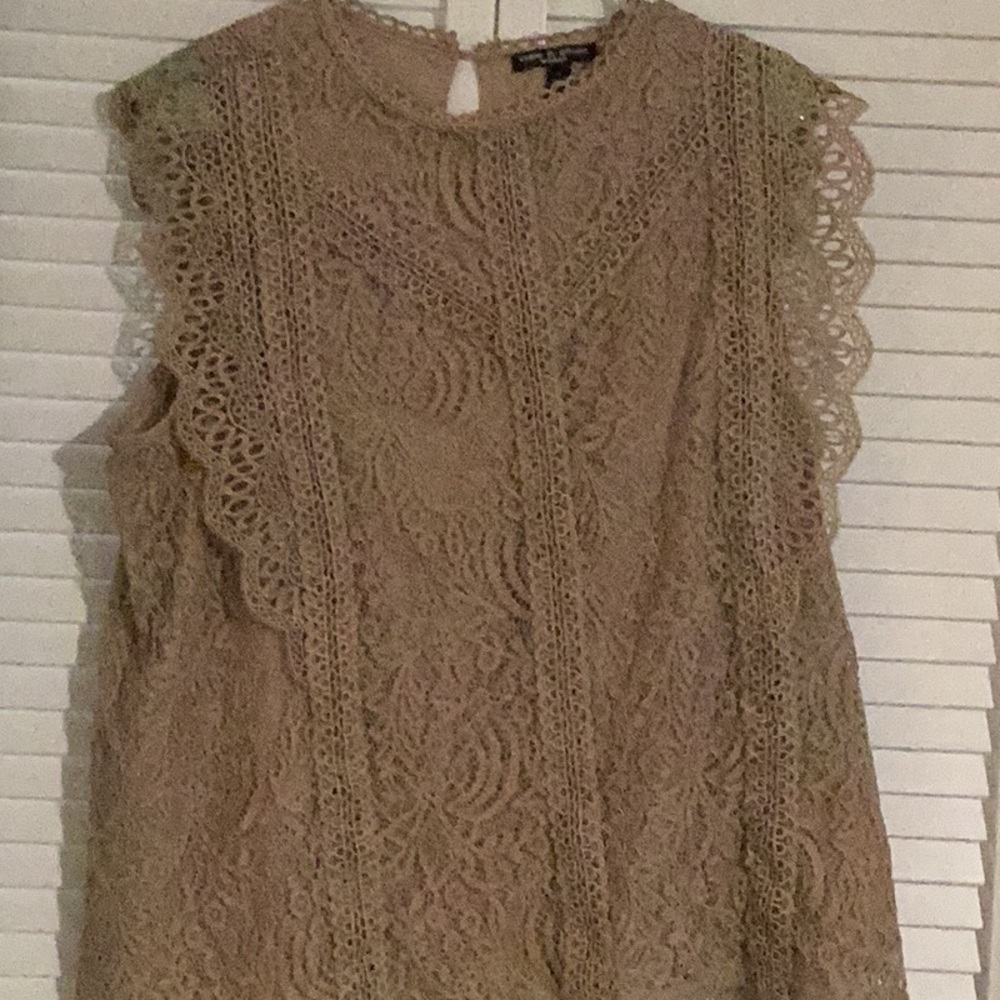 Sleeveless summer blouse